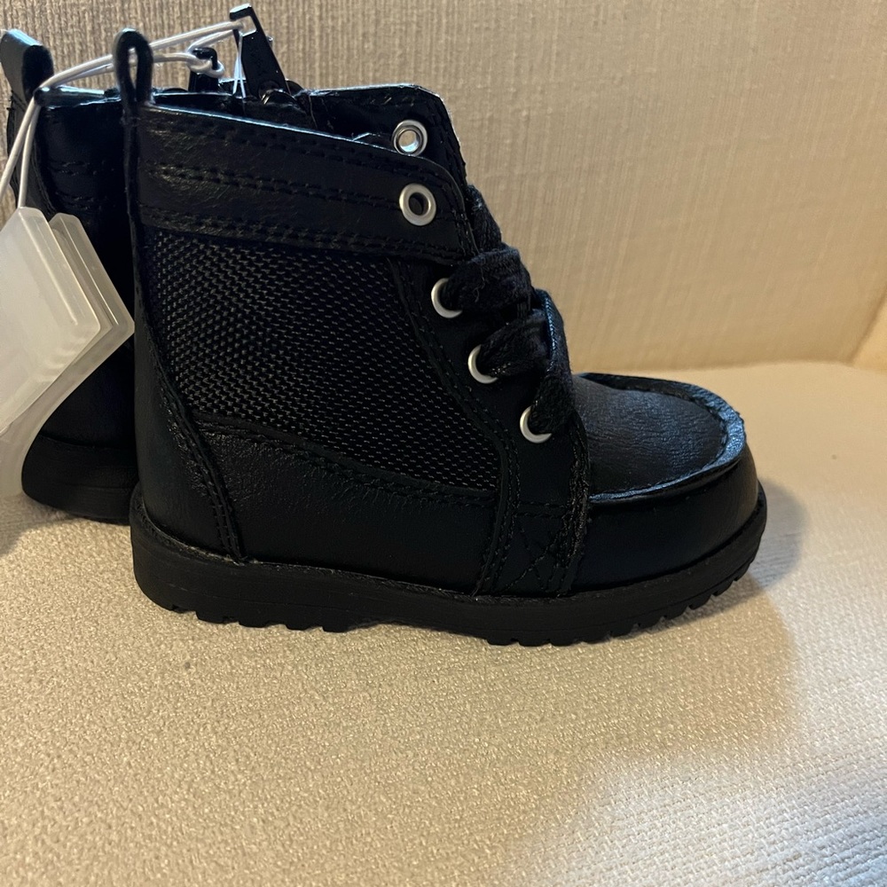 Baby Black Boots - Size 5!